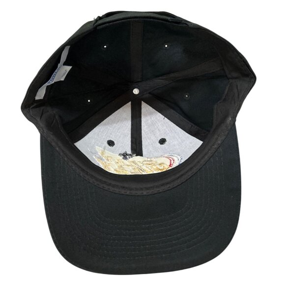 Port & Company Black Dilly Dilly Embroidered Snapback Baseball Cap - Picture 5 of 6